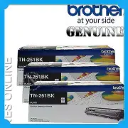 3x Brother TN-251BK BLACK Toner HL-3150CDN/3170CDW/MFC-9140CDN/9330CDW/9340CDW