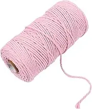 Mm Cotton Macrame Rope DIY Craft Macrame Cord Natural Rope for Home Decorations Crafts