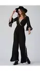Lucca Couture Anastasia Surplice Front Jumpsuit - Final Sale