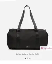 Vera Bradley Lighten up Travel Duffel Bag BlkMSRP 129$ 22/11/11 InchFreeShip