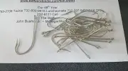 20 Pack 5/0 Mustad 3407 O'Shaughnessy Hooks FREE SHIPPING - Discounts
