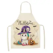 Nevenka Unicorn Apron for Halloween Party Baking Painting-A1
