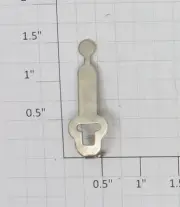 American Flyer AFO-3005 T-Slot 1-1/2" O Hook Coupler (1)