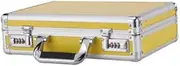 LeoLeoii Lockable Aluminum Alloy Briefcase for Tools and Outdoor Equipment, L (S)