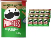 Sour Cream and Onion Stacked Potato Chips 53 G (12-Piece Set)