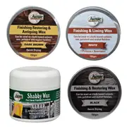 Furniture Finishing & Sealing Wax Combo With 3 Coloured Waxes & 1 Clear Wax