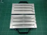 CNC machined aluminum three cavity 20oz Trolling sinker fishing mold