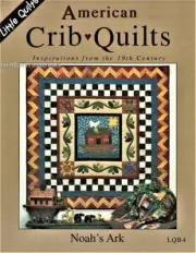 Noah's Ark Applique ~ Pieced Quilt Pattern Book by Little Quilts 2 Patterns