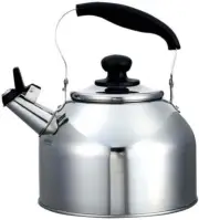 Large Whistling Tea Kettle Stainless Steel Teapot Tea Pot for IH Stove Induction