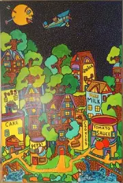 Nick Piliero Original Art "Recycle City #5"