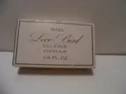 AVON 1969 LOVE BIRD FULL AVON ELUSIVE PERFUME - NEW IN BOX