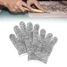 HPPE Child Anti-cutting Gloves Grey Protective Mittens Handicraft