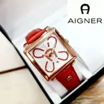 AIGNER 皮革高級女士手錶