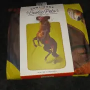 Plush PET BLANKET. Howligans Genuine Fred. Super Soft Horse Pattern. 30x40 New