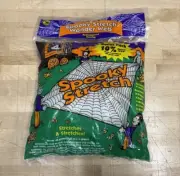 Vintage 1998 Sun Hill Spooky Stretch Wonder Web Halloween Spider Web Brand New