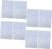 UTHCLO 8pcs Multifunction Printing Paper Photo Paper Smooth Surface for Supermarkets Photo