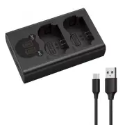 Built-in Power Progress Bar NP-W235 Battery Charger for Fujifilm 8.4V