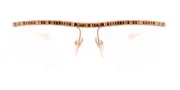 Anna-Karin Karlsson SHEIKA Rose Gold Men's Glasses Gold Size 59 - Private Health Rebate - Blue Light Block Available