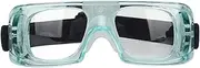 Basketball Glasses, Sport Goggles Free Regulable Design Impact Resistant Curved Fit for Cycling