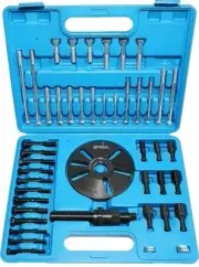 Universal Harmonic Balancer Puller&amp Installer 49-Piece Tool Kit-Master RT5