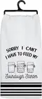 Funny Sourdough Baking Kitchen Towels, Gifts for Sourdough Bakers Tea Dish Towel