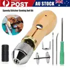 Sewing Awls Needle Tool Kit Leather Sails Canvas Hand Stiching Speedy Stitcher