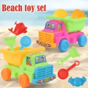 5 Piece Beach Toy Sand Set Sand Play Sandpit Toy Summer Outdoor Toy New