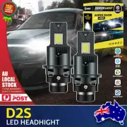 2* D2S LED Headlight Bulbs Conversion Kit Replace HID Xenon 6000K 35W PLUG PLAY!