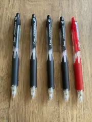 Pilot Progrex BEGREEN 0.5mm Mechanical pencils, ASSORTED COLOUR BARRELS( 5 PENS)