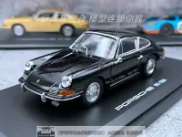 在飛比找樂天市場購物網優惠-1:43 保時捷 porsche 原廠 黑色 汽車模型 合金