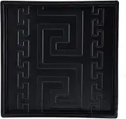 DriKou Square Stepping Stone Molds, Durable ABS Recyclable Concrete Molds Stepping Stone Paver Molds, Concrete Forms Molds Garden Pavement Mould for Concrete Walkways Garden Home Decoration
