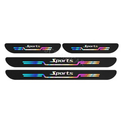Car Door Edge Scuff Sill Threshold Guards Protector Trim Anti-Scratch Waterproof (for: Peugeot)