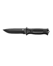 Gerber Strongarm Fine Edge Fixed Blade Survival Knife - Black | Reliable and Dur