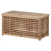 HOL Storage table, acacia, 98x50 cm