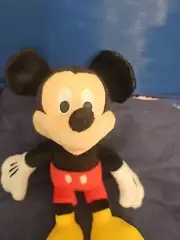 Mickey Mouse Plush 9-Inch Tall by Disney Junior Mickey Mouse Clubhouse