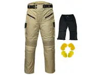 RIDERACT® Motorcycle Pant For Men Waterproof Riding Pant Tarzan Bikers Trouser Cordura Mens Motorbike Trousers Motorcycle Safety Trouser