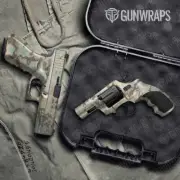GunWraps Kryptek Sundarban Yellow Premium Pistol Vinyl Gun Wrap Skin Matte USA