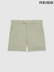 Reiss Apple Kin 13-14 yrs Slim Fit Linen Adjustable Trousers (N76011) | $115