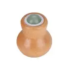 Jade Massage Roller Ball Natural Stone Massager Wooden Scraping Stick Neck Face
