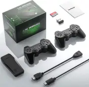4K HDMI TV Game Stick Built-in 64GB 20000+ Video Games Console Wireless Gamepad*
