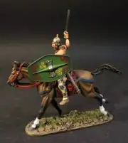 Gaul Cavalry Charging with Raised Sword AERCAV-07B John Jenkins Designs Model