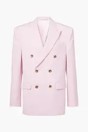 DOUBLE BREASTED CONTOUR BLAZER