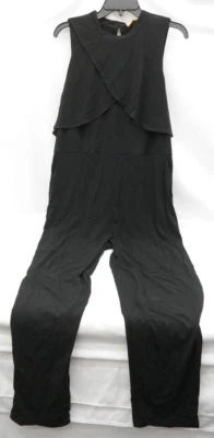 Catherine Malandrino Sleeveless Jumpsuit Black Size Large TF