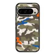 Google Pixel 9 Pro Impact Magnetic Case Camo Over - Olive Mix