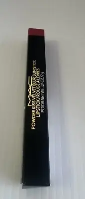 Mac Powder Kiss Velvet Blur Slim Stick Lipstick ~ 897 Stay Curious ~ .07 oz ~