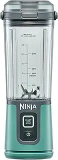 Ninja Blast Portable Blender, High Speed Hand Held Smoothie Maker, Cordless & Rechargeable, BC100EMANZ, Forest Green