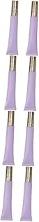 minkissy 4sets Purple Frosted Eye Cream Refillable Cream Tube Essential Oil Dispenser Portable Eye Cream Tube Cream Tube for Women Travel Tubes Essential Oil Tube Cosmetic Tube Pp 2pcs*4