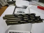 8.70mm x 121.0mm OAL 135° Split Black / Gold High Speed Steel Jobber Drill QTY 5