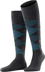 [Burlington] Men's Preston M KH Warm Long Patterned 1 Pair Knee-High Socks