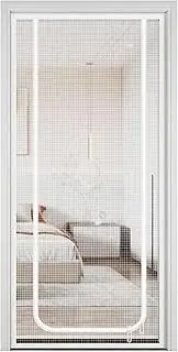 YRTUOP Cat Door Screen - Adjustable Pet Gate Screen,35.43X86.61Inches Portable Zippered Protector for Convenient Access Openings Balconies Stairways Homes Hallways Apartments